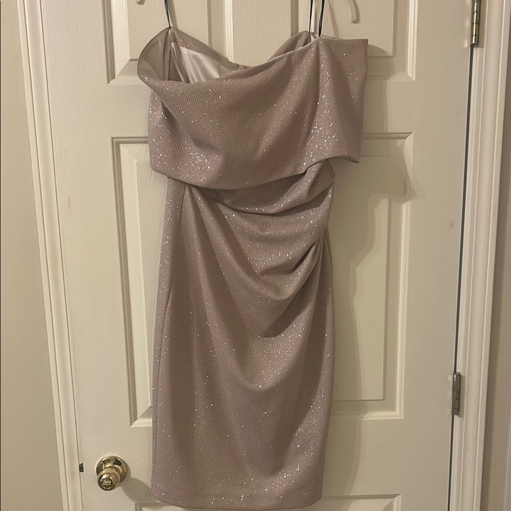 Vince Camuto Tan Bodycon Cocktail Dress